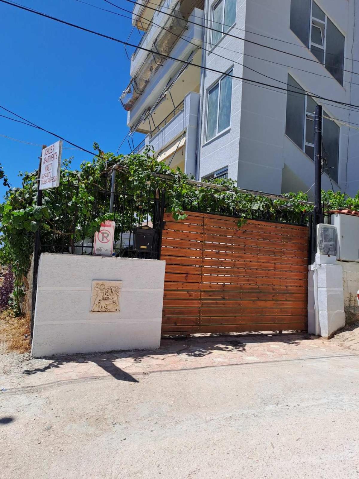 Achilles Apartments Sarande Bagian luar foto