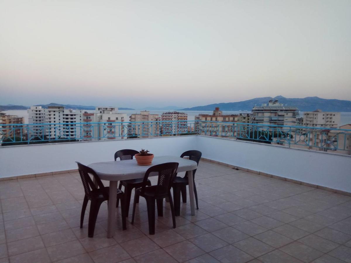 Achilles Apartments Sarande Bagian luar foto